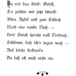 Alemão, escrevendo em ilustração em vetor fonte gótica